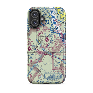 Flying Circus Aerodrome (3VA3) VFR Sectional  Tough iPhone Case