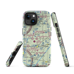 Flying Crown Airport (7IN2) VFR Sectional  Tough iPhone Case