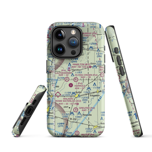 Flying Crown Airport (7IN2) VFR Sectional  Tough iPhone Case