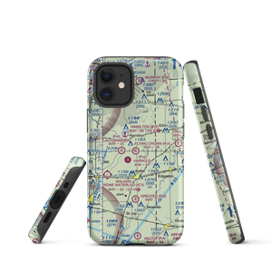 Flying Crown Airport (7IN2) VFR Sectional  Tough iPhone Case