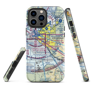 Flying Crown Airport (AK12) VFR Sectional  Tough iPhone Case