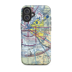 Flying Crown Airport (AK12) VFR Sectional  Tough iPhone Case