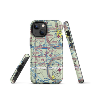 Flying D Airport (1GE5) VFR Sectional  Tough iPhone Case