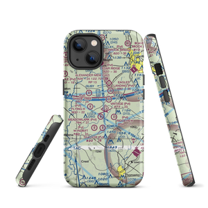 Flying D Airport (1GE5) VFR Sectional  Tough iPhone Case