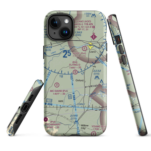 Flying D Airport (XS00) VFR Sectional  Tough iPhone Case