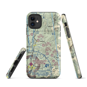 Flying D Ranch Airport (OG24) VFR Sectional  Tough iPhone Case