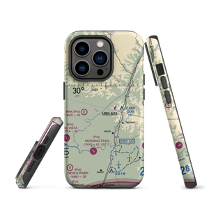 Flying D Ranch Airport (TA29) VFR Sectional  Tough iPhone Case