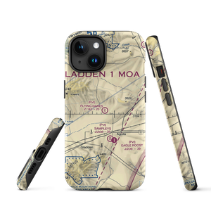 Flying Dare's Ranch Airport (26AZ) VFR Sectional  Tough iPhone Case