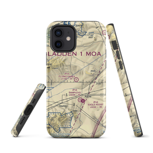 Flying Dare's Ranch Airport (26AZ) VFR Sectional  Tough iPhone Case