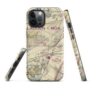 Flying Dare's Ranch Airport (26AZ) VFR Sectional  Tough iPhone Case