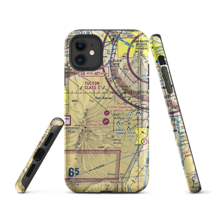 Flying Diamond Airport (6AZ8) VFR Sectional  Tough iPhone Case