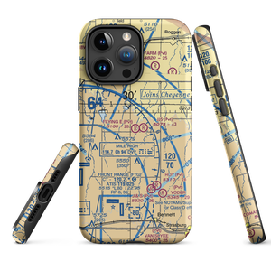 Flying E Airport (22CO) VFR Sectional  Tough iPhone Case