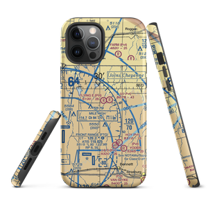 Flying E Airport (22CO) VFR Sectional  Tough iPhone Case