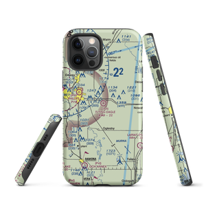 Flying Eagle Estates Airport (9OK3) VFR Sectional  Tough iPhone Case