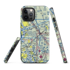 Flying F Ranch Airport (1TE2) VFR Sectional  Tough iPhone Case