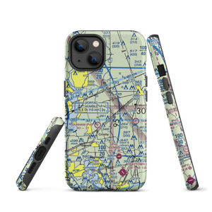 Flying F Ranch Airport (1TE2) VFR Sectional  Tough iPhone Case