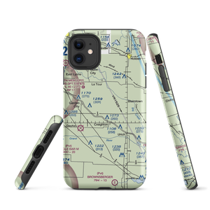 Flying G Airport (0MO1) VFR Sectional  Tough iPhone Case