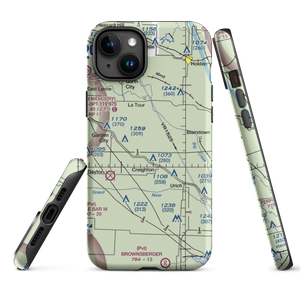 Flying G Airport (0MO1) VFR Sectional  Tough iPhone Case