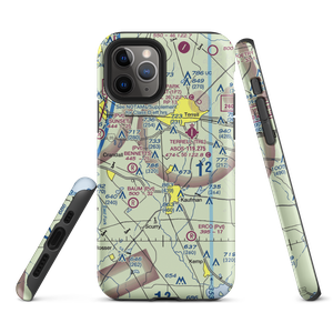 Flying G Airport (28XS) VFR Sectional  Tough iPhone Case