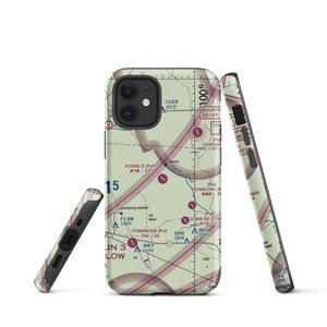 Flying G Airport (TA34) VFR Sectional  Tough iPhone Case