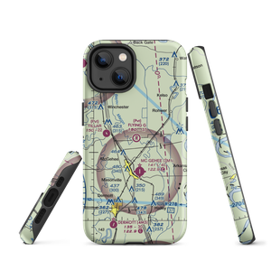 Flying G Ranch Airport (AR79) VFR Sectional  Tough iPhone Case