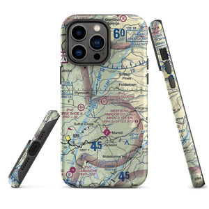 Flying Gluepie Ranch Airport (74CA) VFR Sectional  Tough iPhone Case