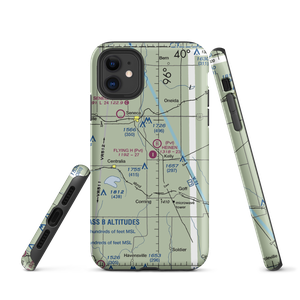 Flying H Airport (2KS6) VFR Sectional  Tough iPhone Case