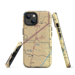 Flying H Ranch Airport (68NM) VFR Sectional  Tough iPhone Case