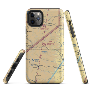 Flying H Ranch Airport (68NM) VFR Sectional  Tough iPhone Case