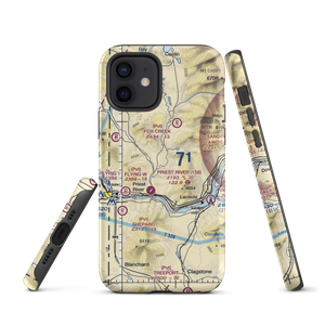 Flying H Ranch Airport (96ID) VFR Sectional  Tough iPhone Case
