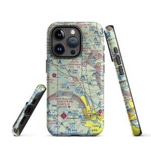 Flying H Ranch Airport (9TX4) VFR Sectional  Tough iPhone Case