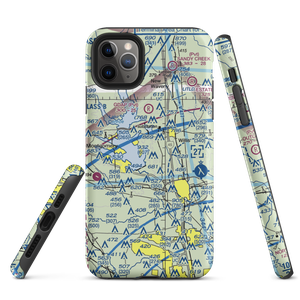 Flying Hare Field Airport (34XS) VFR Sectional  Tough iPhone Case