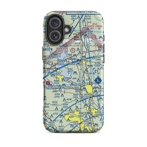 Flying Hare Field Airport (34XS) VFR Sectional  Tough iPhone Case