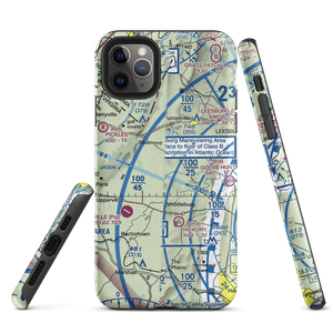 Flying Horse Farm Balloonport (VA60) VFR Sectional  Tough iPhone Case