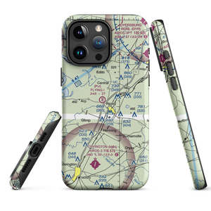 Flying I Ranch Airport (TN36) VFR Sectional  Tough iPhone Case