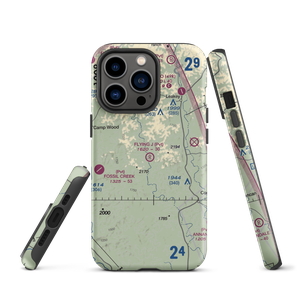 Flying J Ranch Airport (7TE4) VFR Sectional  Tough iPhone Case