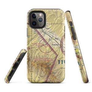 Flying J Ranch Airport (E37) VFR Sectional  Tough iPhone Case