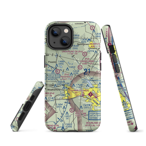 Flying K Airport (6TA7) VFR Sectional  Tough iPhone Case