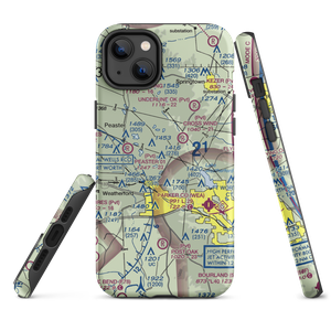 Flying K Airport (6TA7) VFR Sectional  Tough iPhone Case