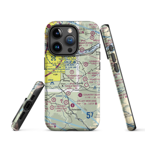 Flying K Bar J Ranch Airport (OR35) VFR Sectional  Tough iPhone Case