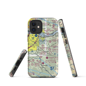 Flying K Bar J Ranch Airport (OR35) VFR Sectional  Tough iPhone Case