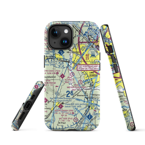 Flying K Ranch Airport (OR00) VFR Sectional  Tough iPhone Case