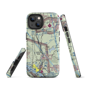 Flying K Ranch Airport (WA99) VFR Sectional  Tough iPhone Case