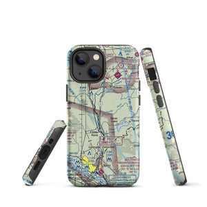 Flying K Ranch Airport (WA99) VFR Sectional  Tough iPhone Case