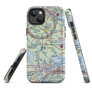 Flying M Airport (12OK) VFR Sectional  Tough iPhone Case