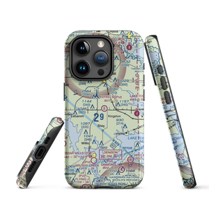 Flying M Airport (12OK) VFR Sectional  Tough iPhone Case