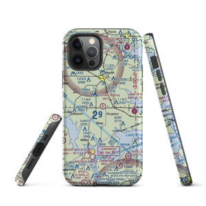 Flying M Airport (12OK) VFR Sectional  Tough iPhone Case
