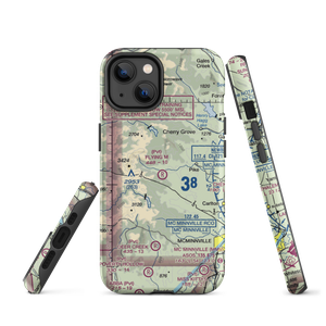 Flying M Airport (OR05) VFR Sectional  Tough iPhone Case