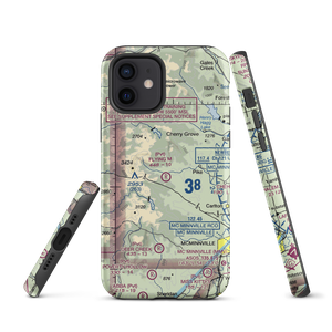 Flying M Airport (OR05) VFR Sectional  Tough iPhone Case