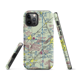 Flying M Airport (TA08) VFR Sectional  Tough iPhone Case